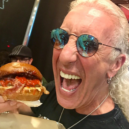 Dee Snider is Grill Em All royalty... and a tasty burg.